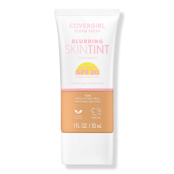 CoverGirl Clean Fresh Blurring Skin Tint SPF 30 #1
