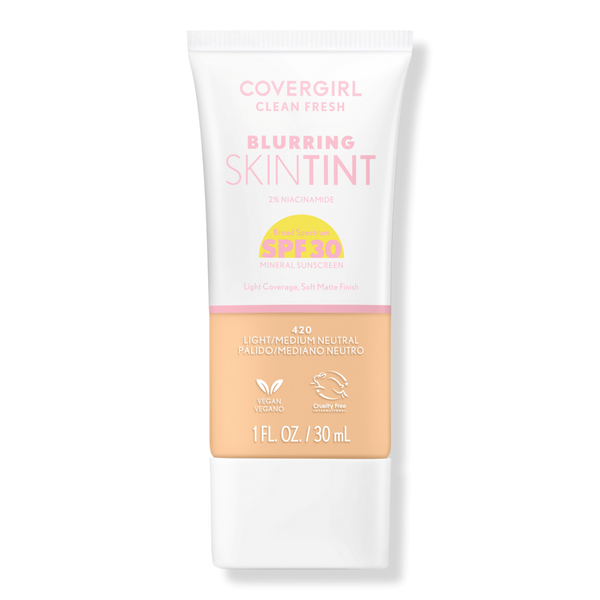 CoverGirl Clean Fresh Blurring Skin Tint SPF 30 #1
