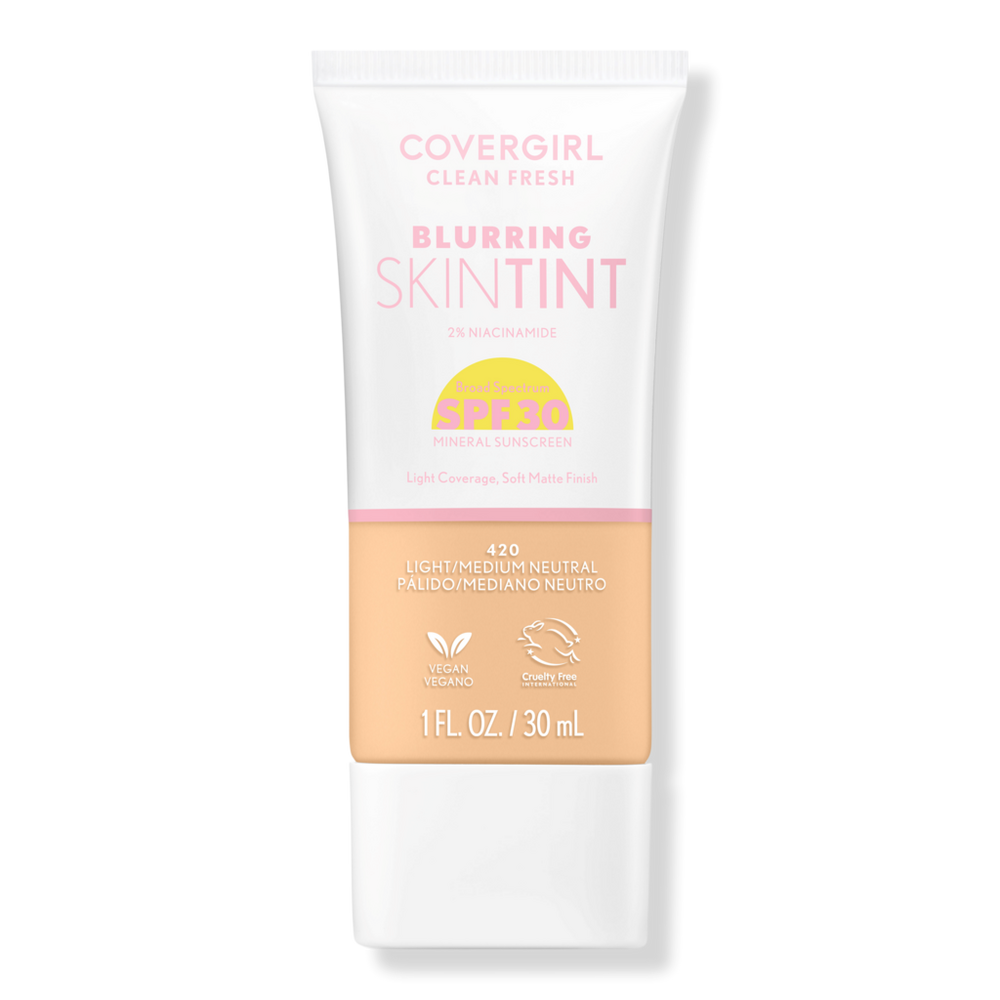 Covergirl Clean Fresh Blurring Skin Tint Spf 30 - Light/medium Neutral