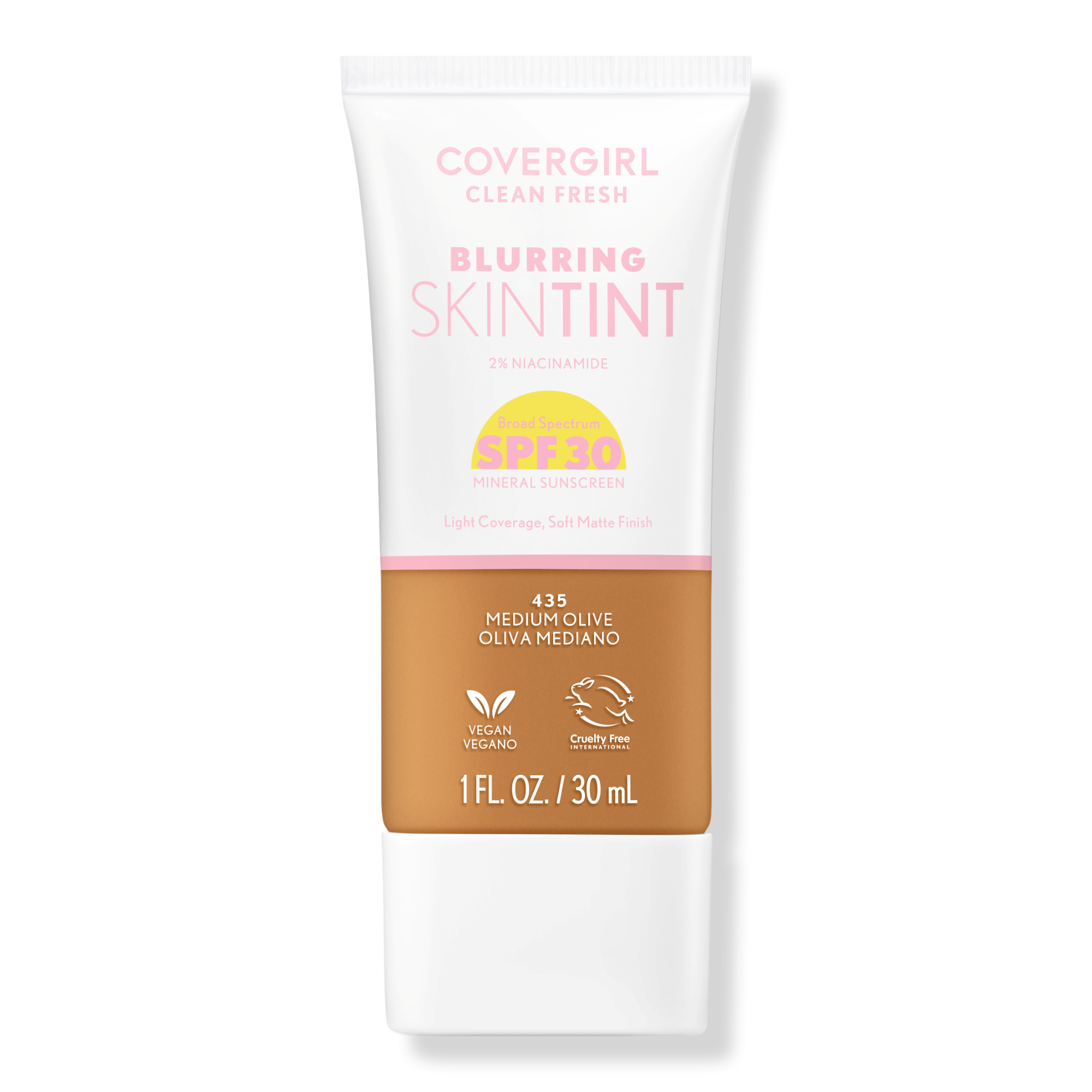 CoverGirl Clean Fresh Blurring Skin Tint SPF 30 #1