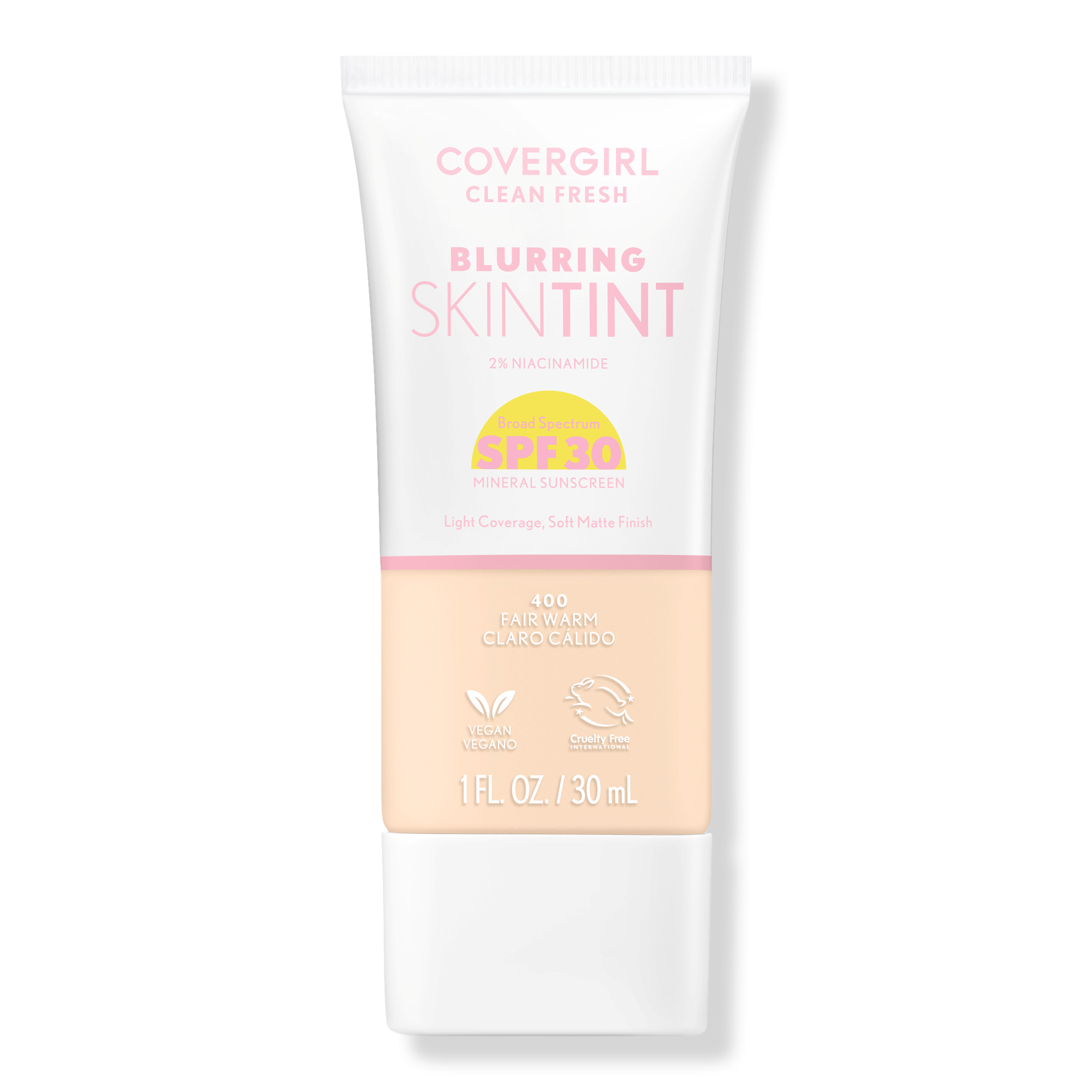 CoverGirl Clean Fresh Blurring Skin Tint SPF 30 #1