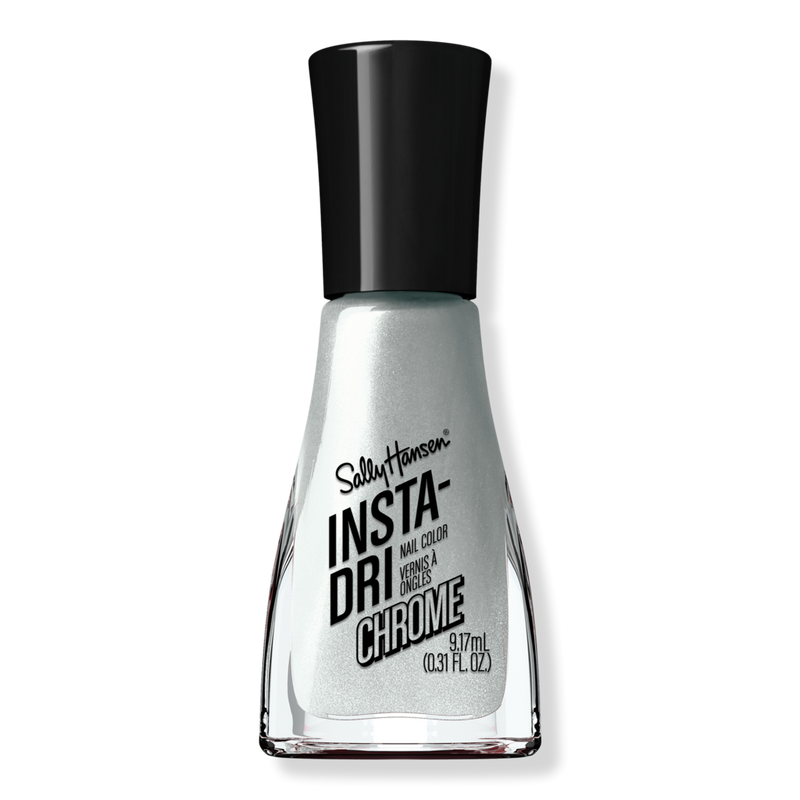 Sally Hansen - Polar Platinum Insta-Dri Chrome Nail Polish