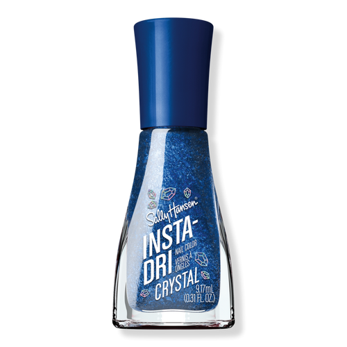 Sally Hansen Cobalt Blue Insta-Dri Crystal Nail Polish