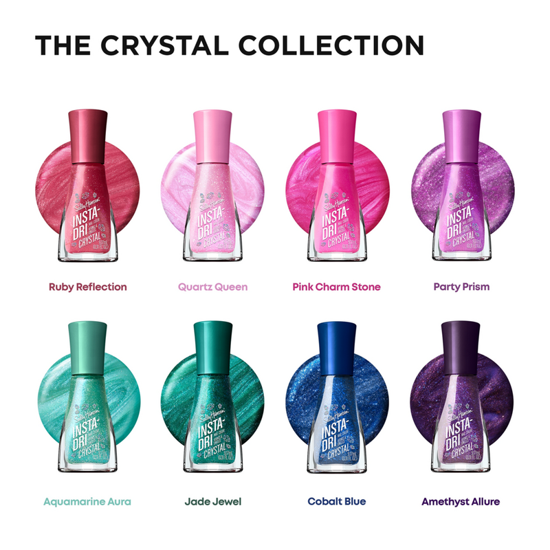Sally Hansen - Jade Jewel Insta-Dri Crystal Nail Polish Collection