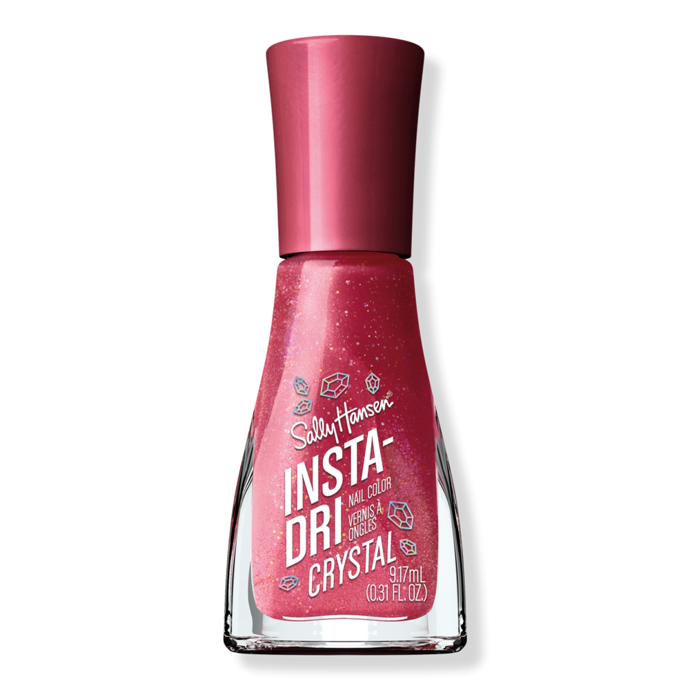 Sally Hansen Insta-dri Crystal Nail Polish Collection - Ruby Reflection