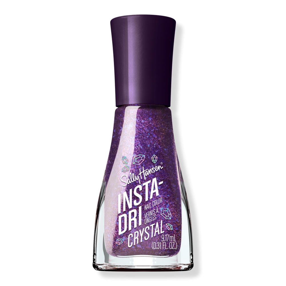 Sally Hansen Insta-dri Crystal Nail Polish Collection - Amethyst Allure