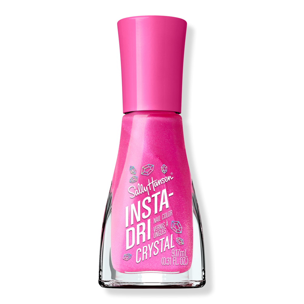 Sally Hansen Insta-dri Crystal Nail Polish Collection - Pink Charm Stone