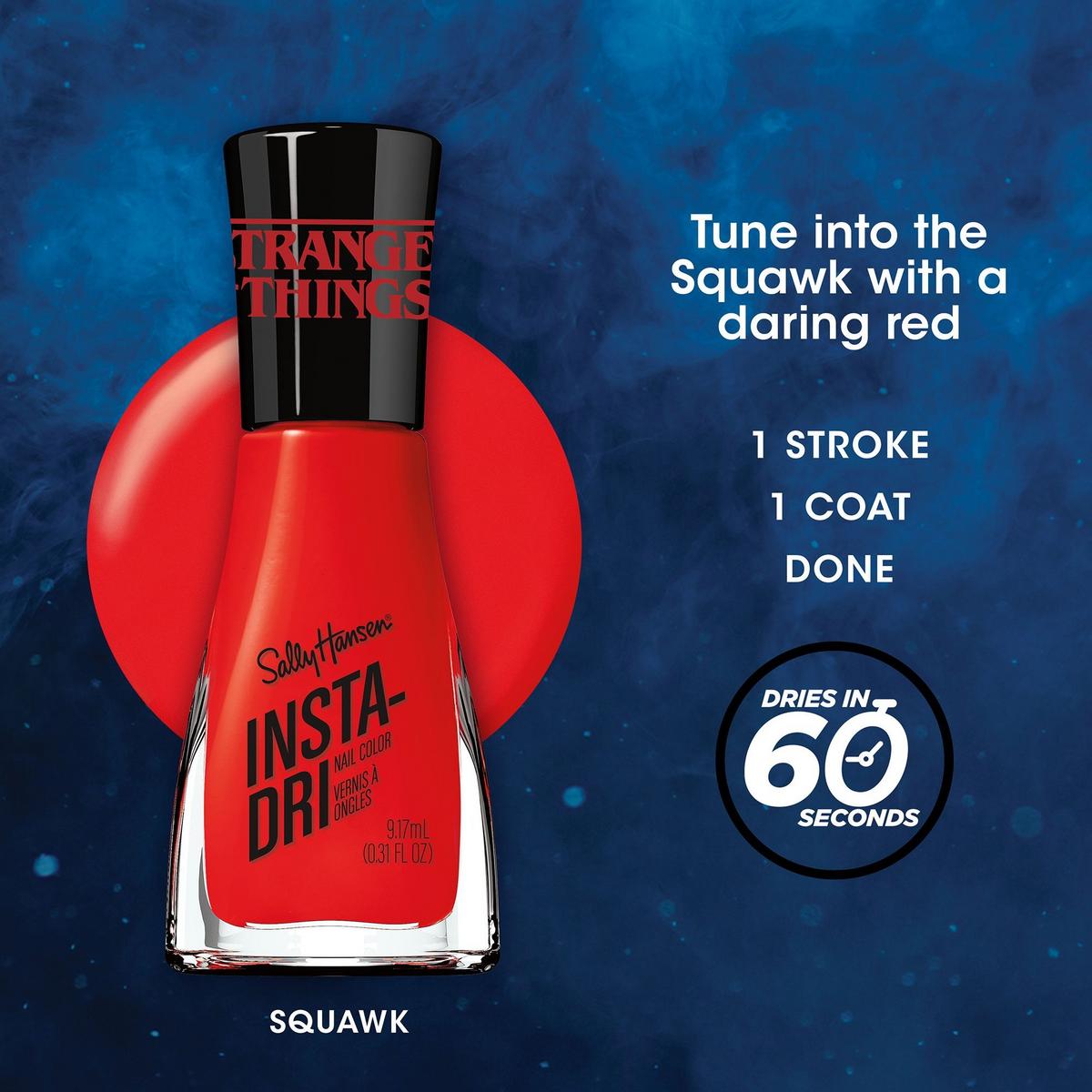 Insta-Dri x Stranger Things Nail Polish Collection - Squawk