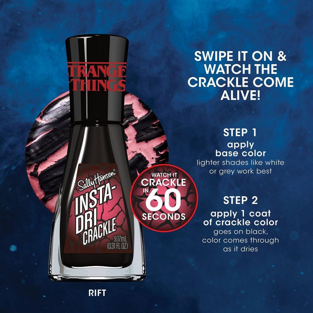 Insta-Dri x Stranger Things Nail Polish Collection - Rift