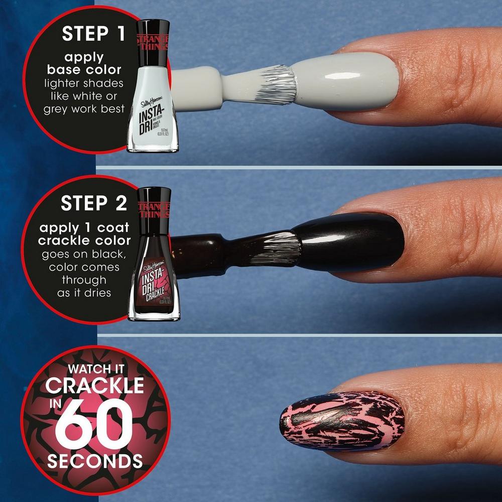 Insta-Dri x Stranger Things Nail Polish Collection - Rift