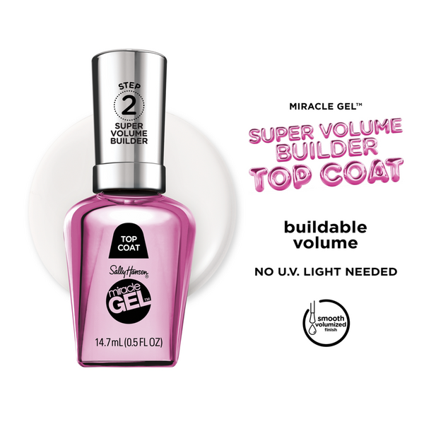 Sally Hansen Miracle Gel Super Volume Builder Topcoat #5