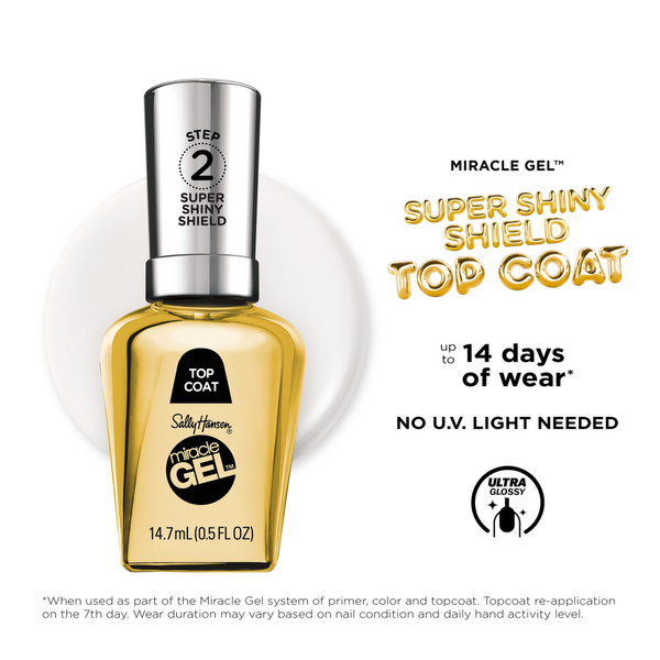 Sally Hansen Miracle Gel Super Shiny Shield Topcoat #4