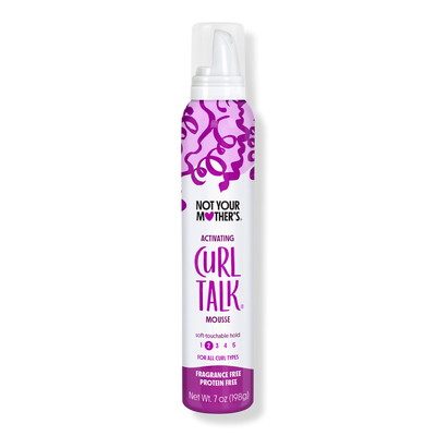Not Your Mother's Curl Talk Fragrance-Free Curl Activating Hair Mousse