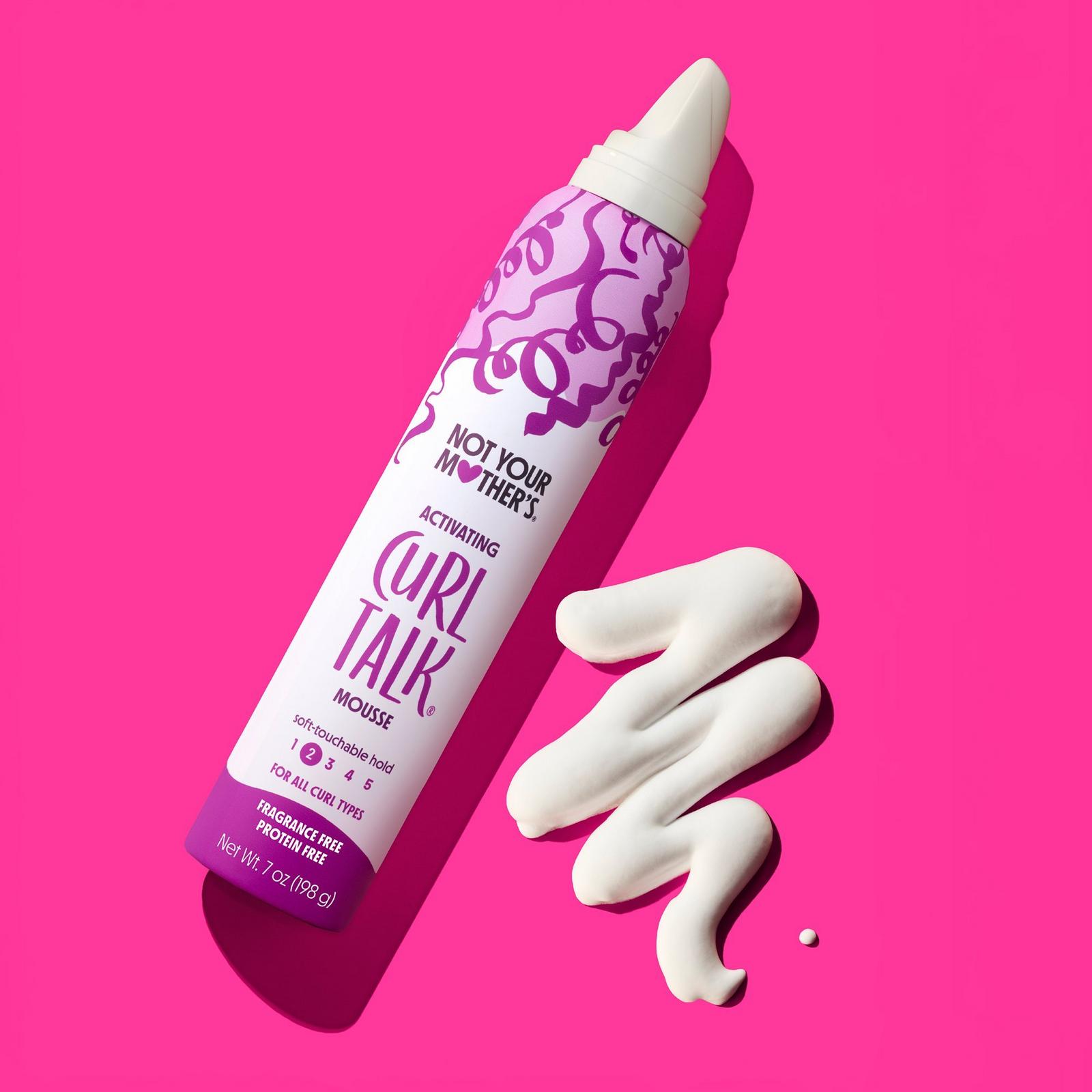 Curl Talk Fragrance-Free Curl Activating Hair Mousse