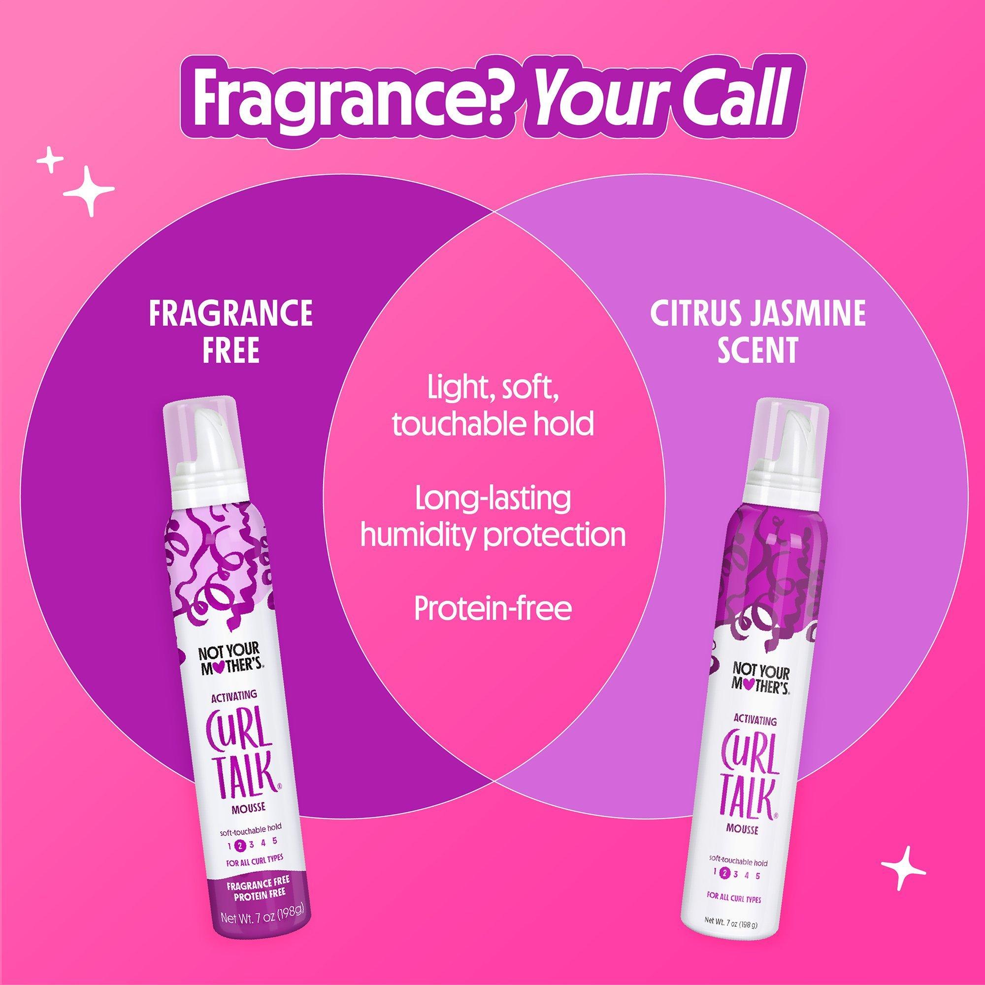 Curl Talk Fragrance-Free Curl Activating Hair Mousse - thumbnail 6