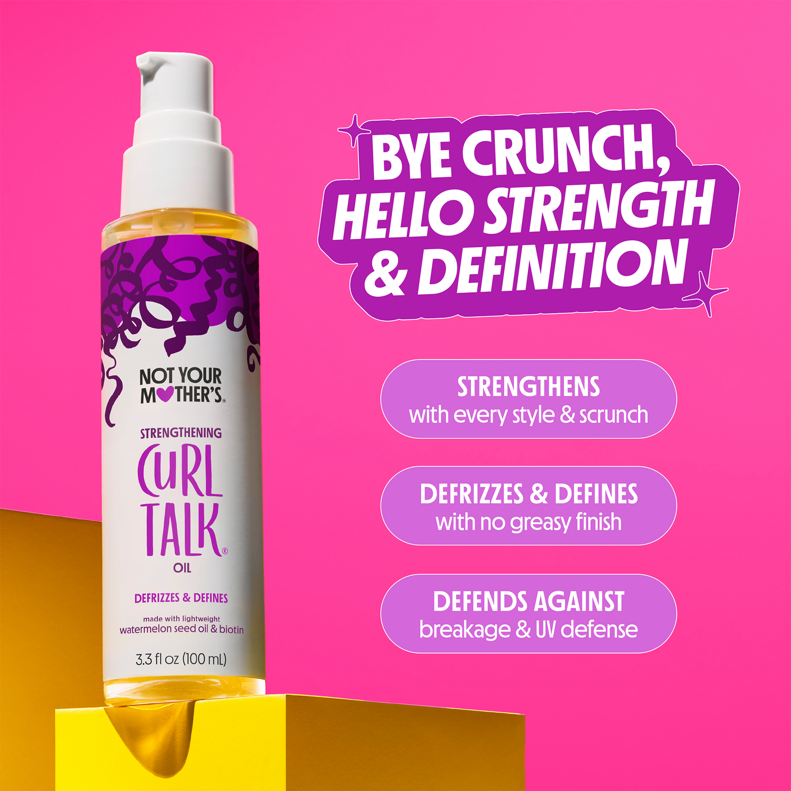 Curl Talk Strengthening Hair Oil