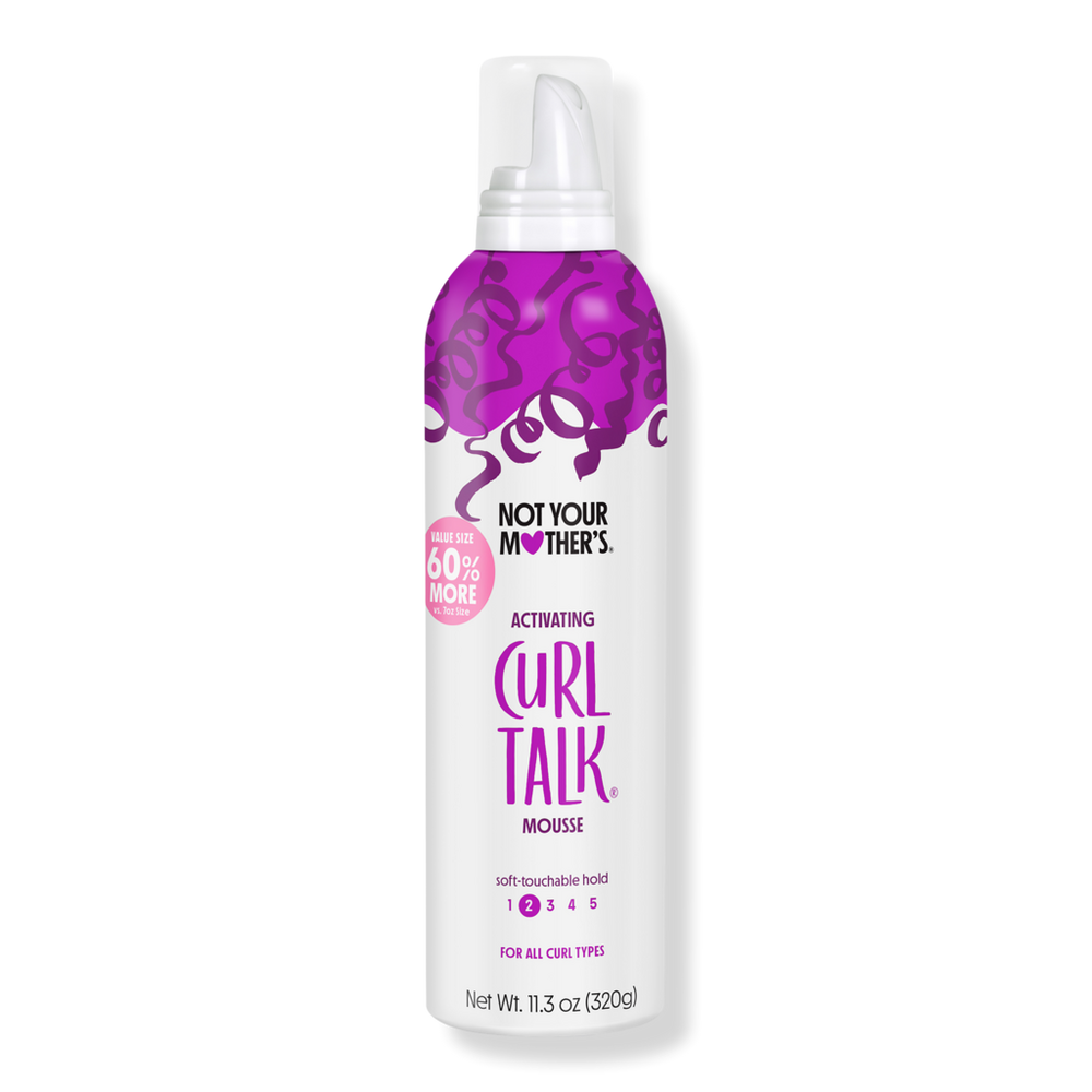 Not Your Mother's Curl Talk Curl Activating Hair Mousse - 11.3 oz