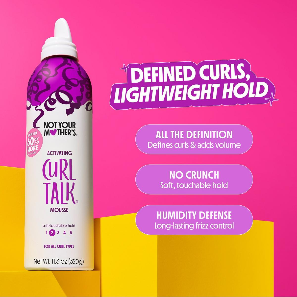 Curl Talk Curl Activating Hair Mousse - 11.3 oz