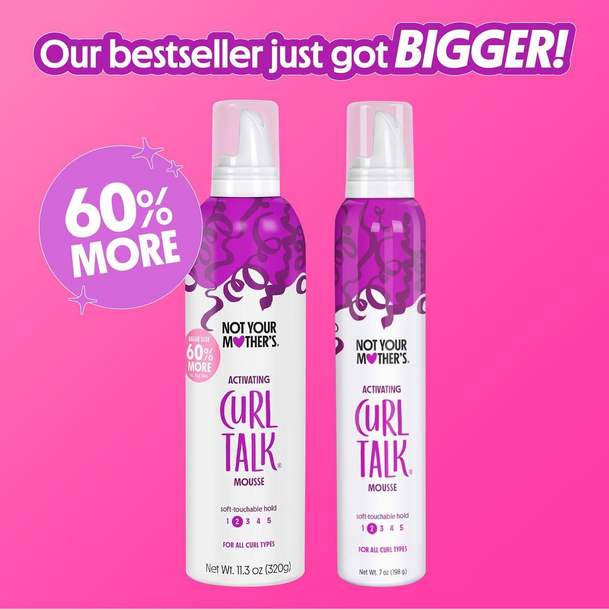 Curl Talk Curl Activating Hair Mousse - 11.3 oz