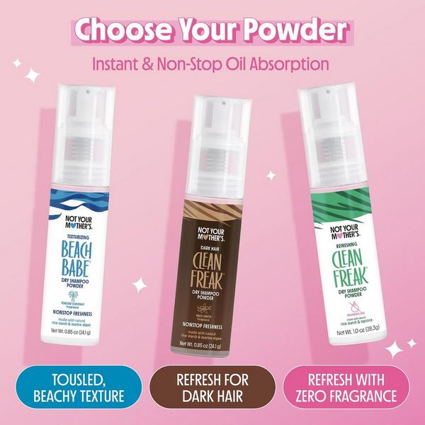 Not Your Mother's Clean Freak Dark Hair Dry Shampoo Powder #7