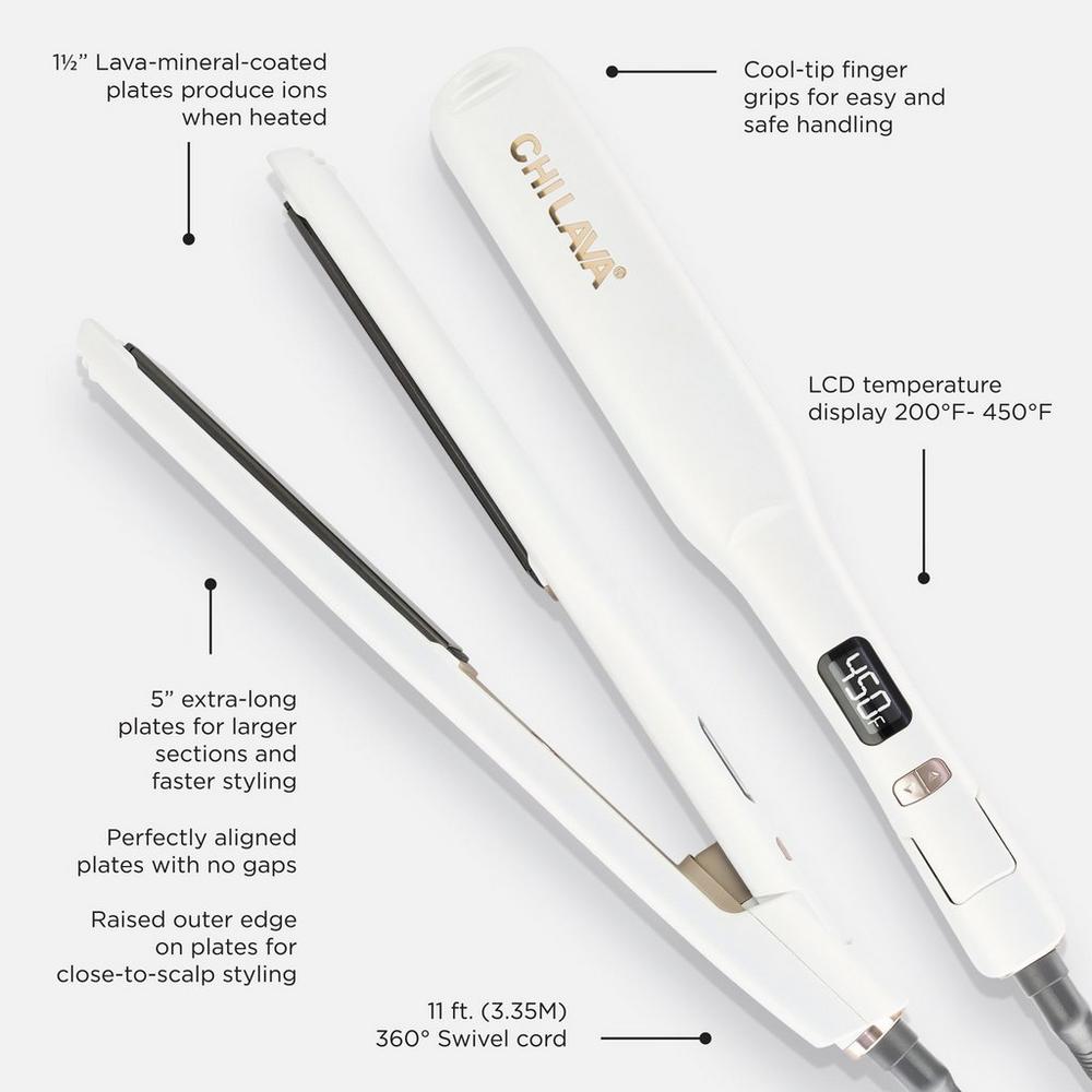 Lava 1 1/2" Hairstyling Iron - 1 1/2"