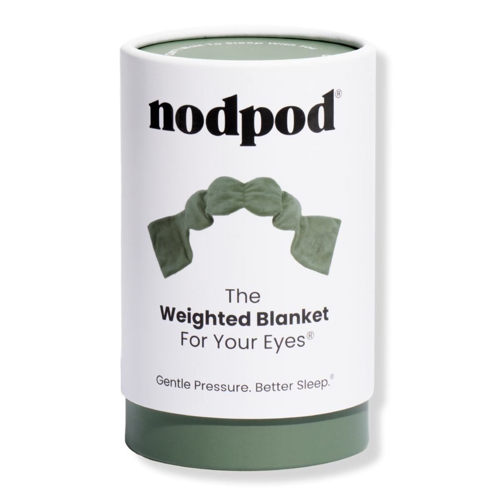 Nodpod Weighted Blanket For Your Eyes - Sage In Green
