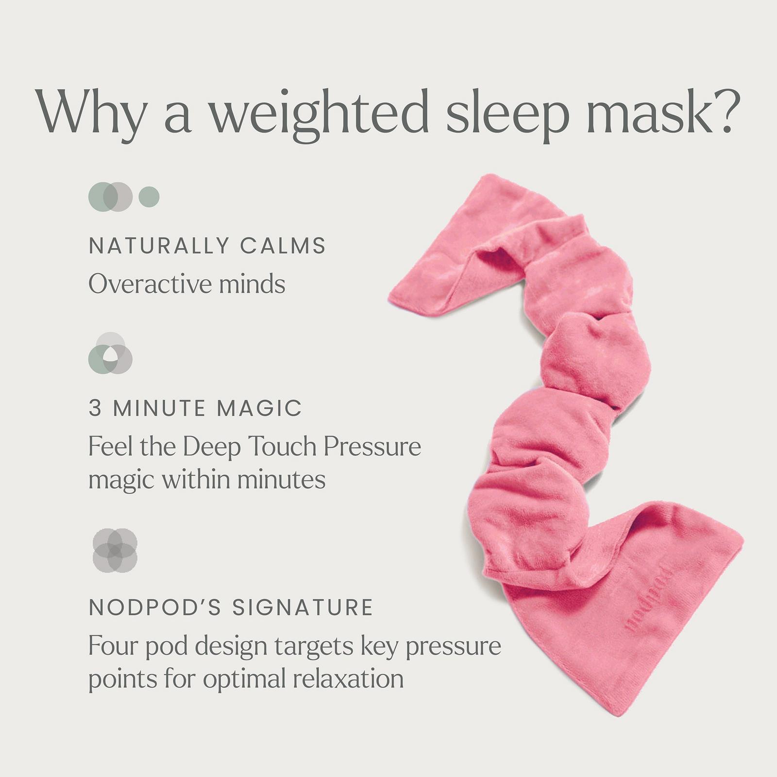 Weighted Blanket For Your Eyes - Pink