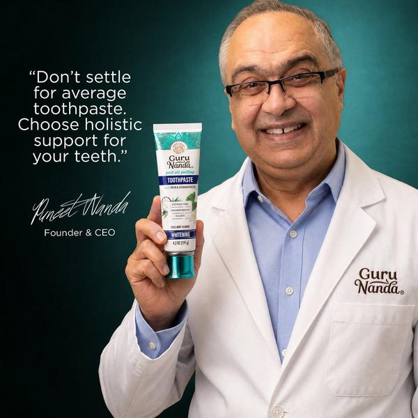 GuruNanda Fluoride-Free Neem Toothpaste #8