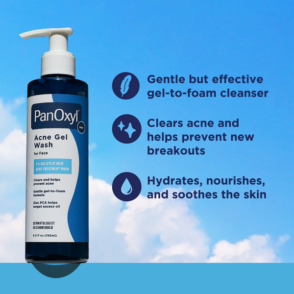 PanOxyl Acne Gel Wash for Face with Salicylic Acid #3
