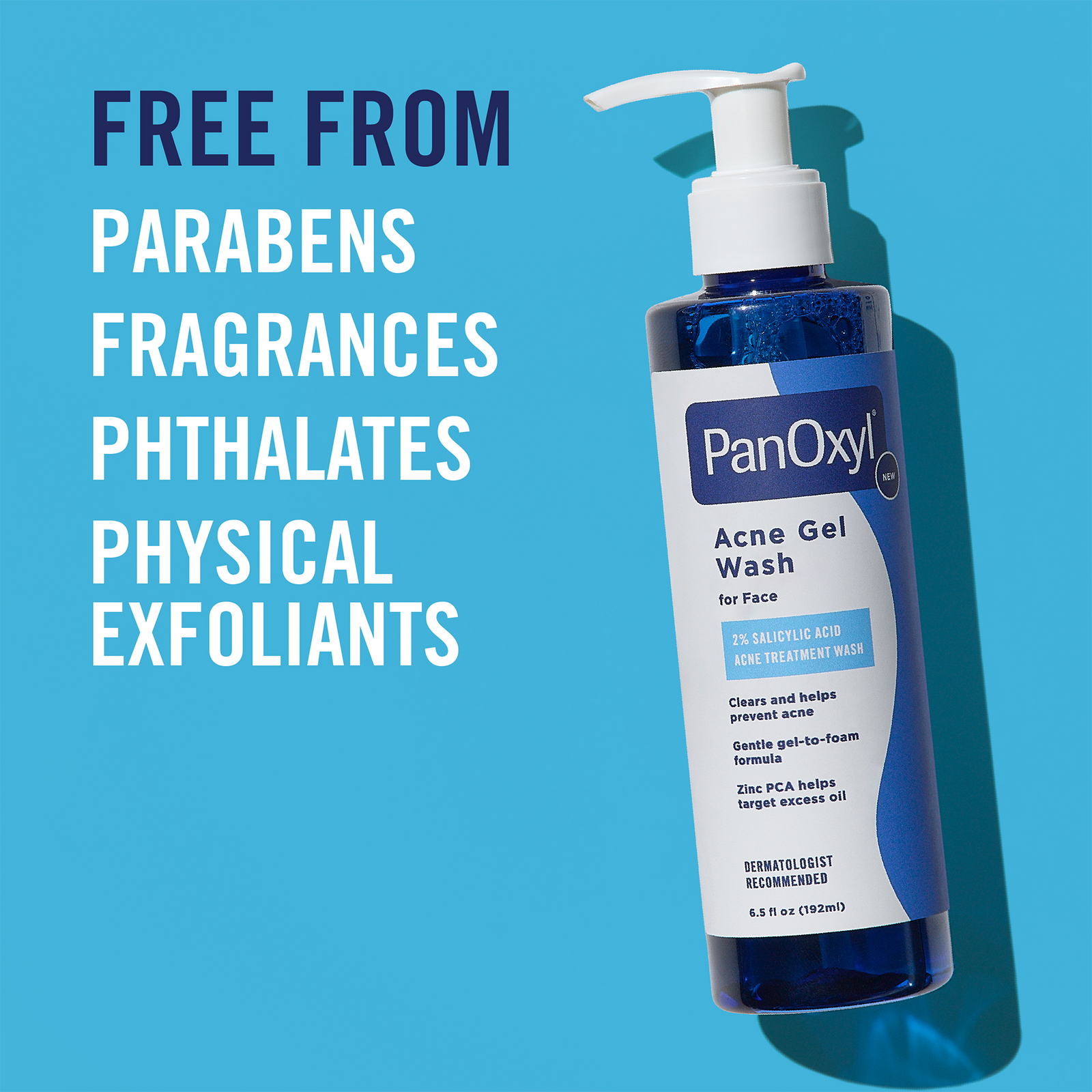 Acne Gel Wash for Face with Salicylic Acid