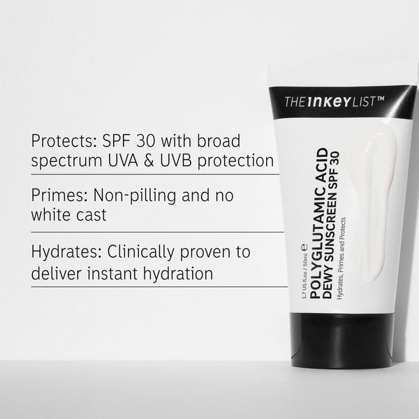 INKEY Polyglutamic Acid Dewy Sunscreen SPF 30 #3