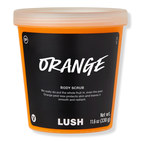 LUSH Orange Body Scrub #1