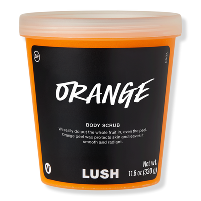 LUSH Orange Body Scrub