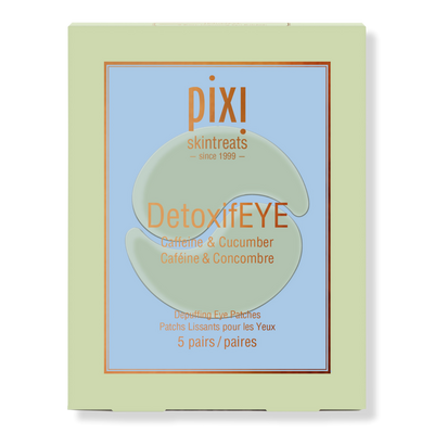 Pixi DetoxifEYE Depuffing Eye Patches with Caffeine & Cucumber Travel Size