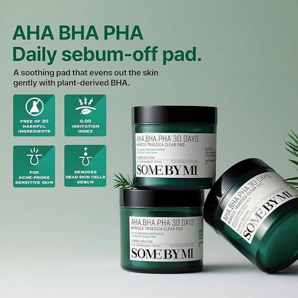 SOME BY MI AHA BHA PHA 30 Day Miracle True Cica Clear Pad #4