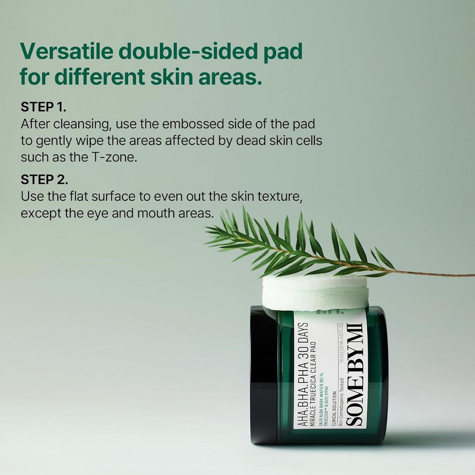 AHA BHA PHA 30 Day Miracle True Cica Clear Pad