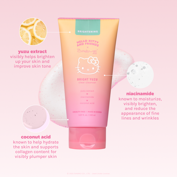 The Crème Shop Hello Kitty and Friends Bright Yuzu Clear Cleanser #4