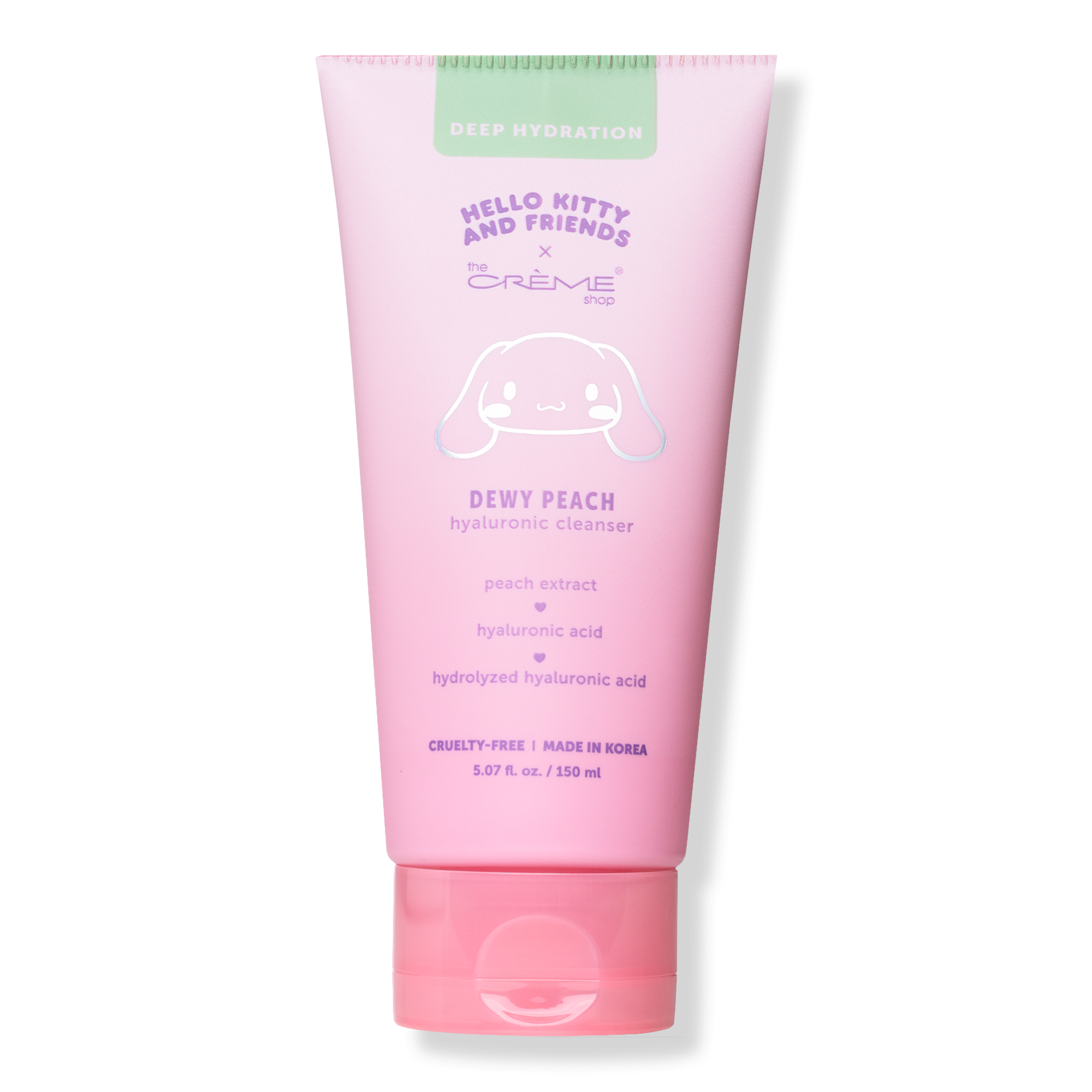 The Crème Shop Hello Kitty and Friends Dewy Peachy Hyaluronic Cleanser #1