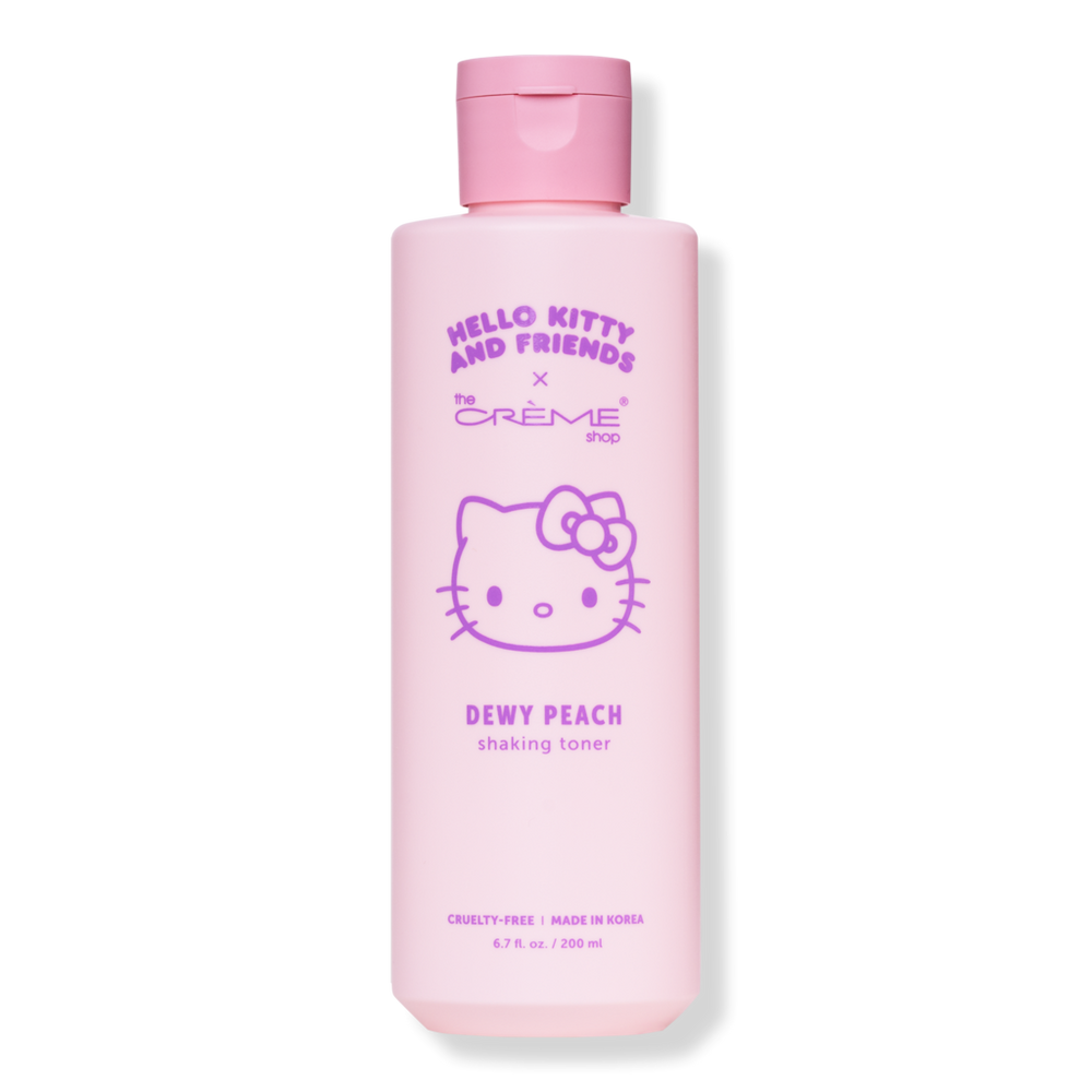 The Creme Shop Hello Kitty And Friends Dewy Peachy Shaking Toner