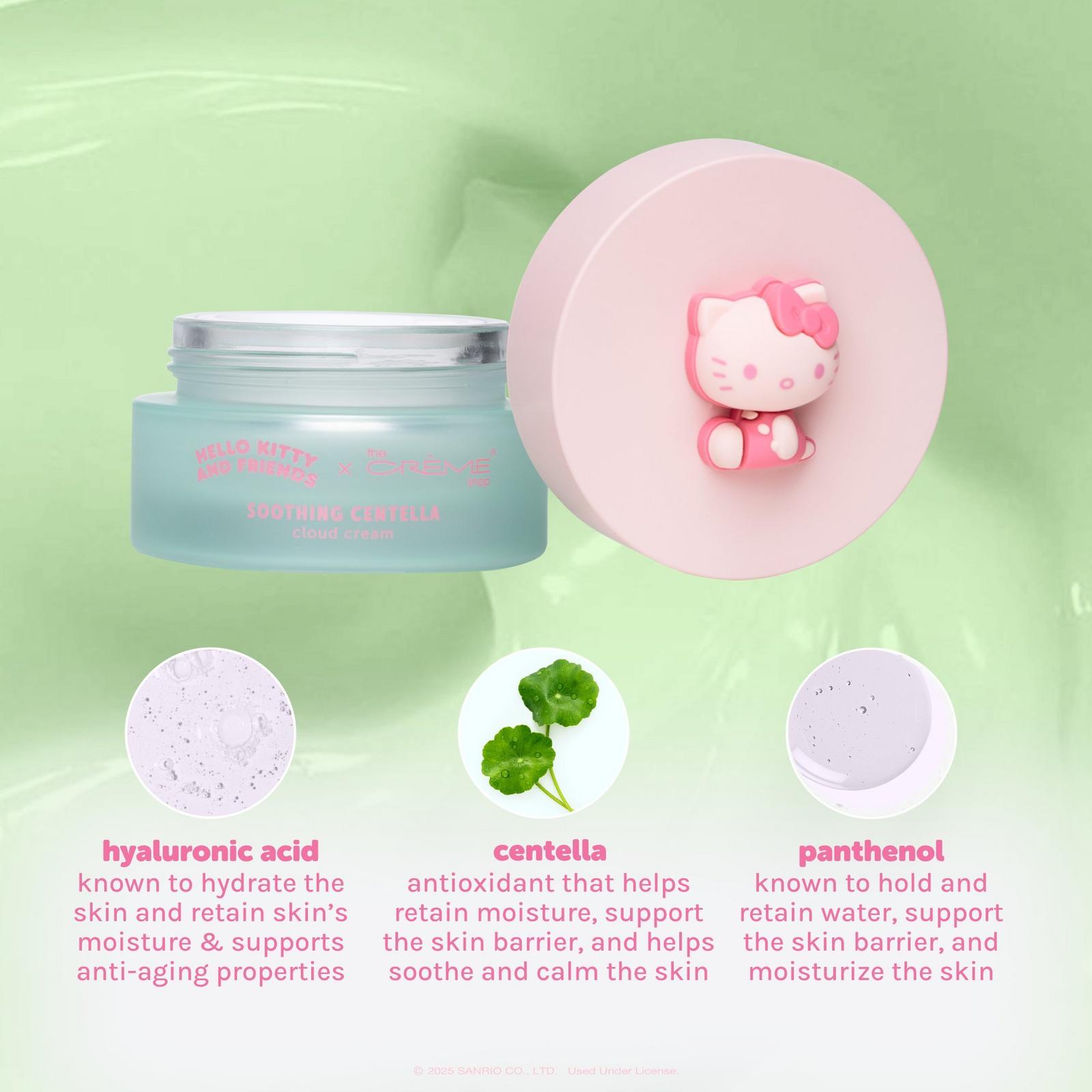 Hello Kitty and Friend Soothing Centella Cloud Cream