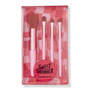 Sweet & Shimmer Travel Makeup Brush Set
