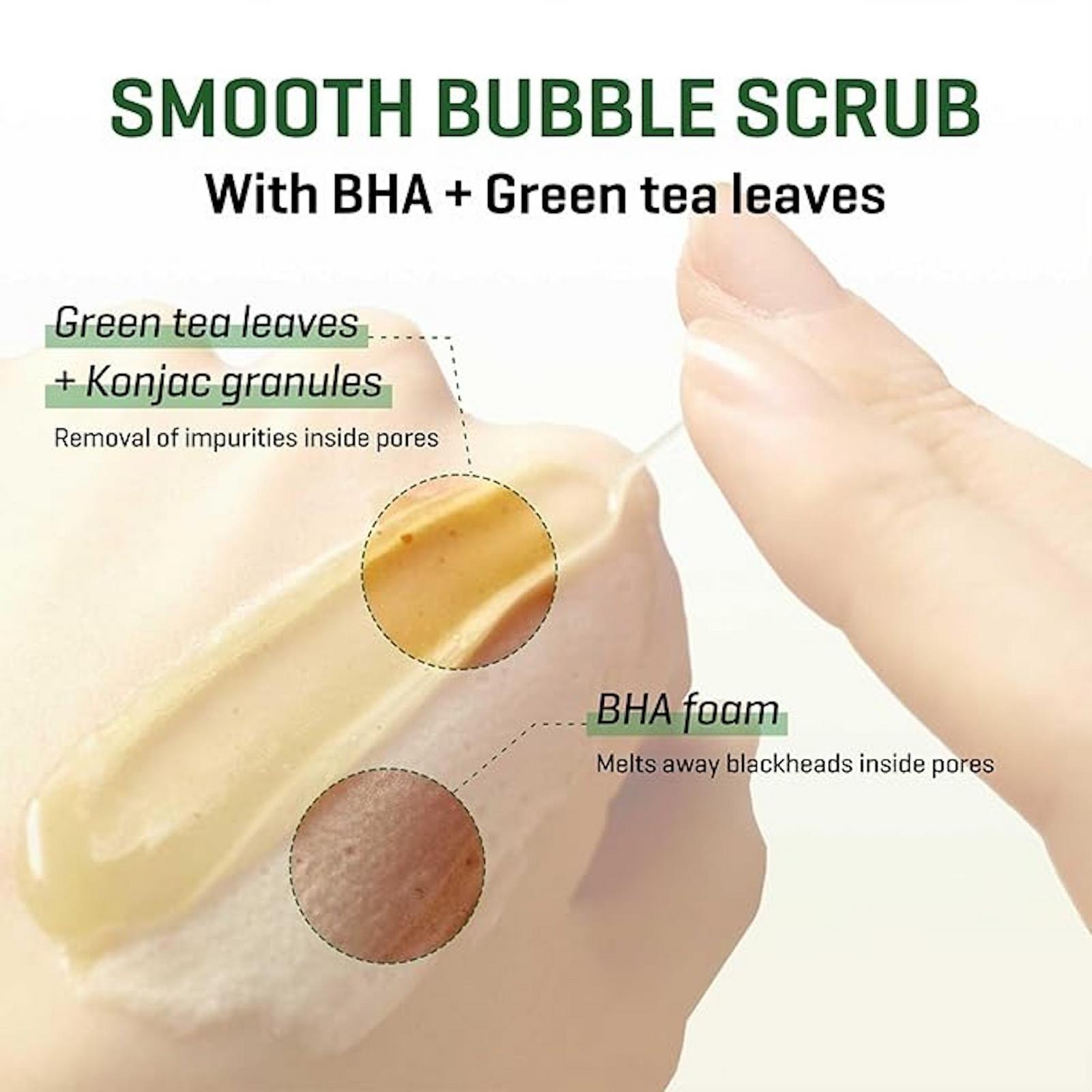 Bye Bye Blackhead Green Tea Tox Bubble Cleanser