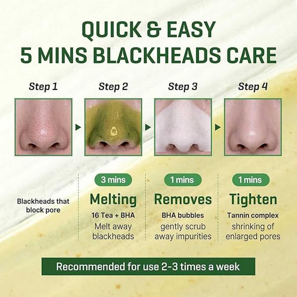 SOME BY MI Bye Bye Blackhead Green Tea Tox Bubble Cleanser #5