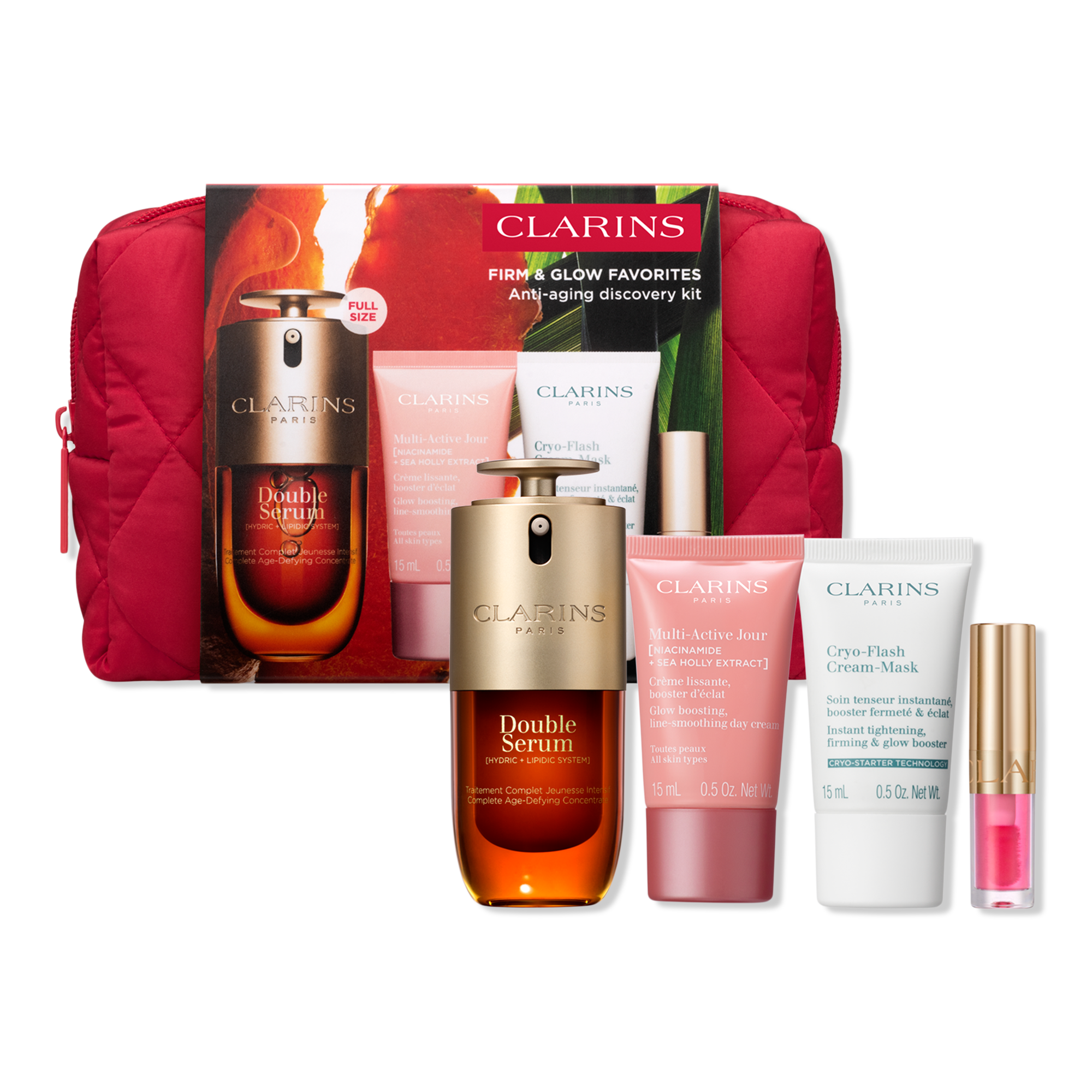 Clarins Firm & Glow Anti Aging Skincare Set #1