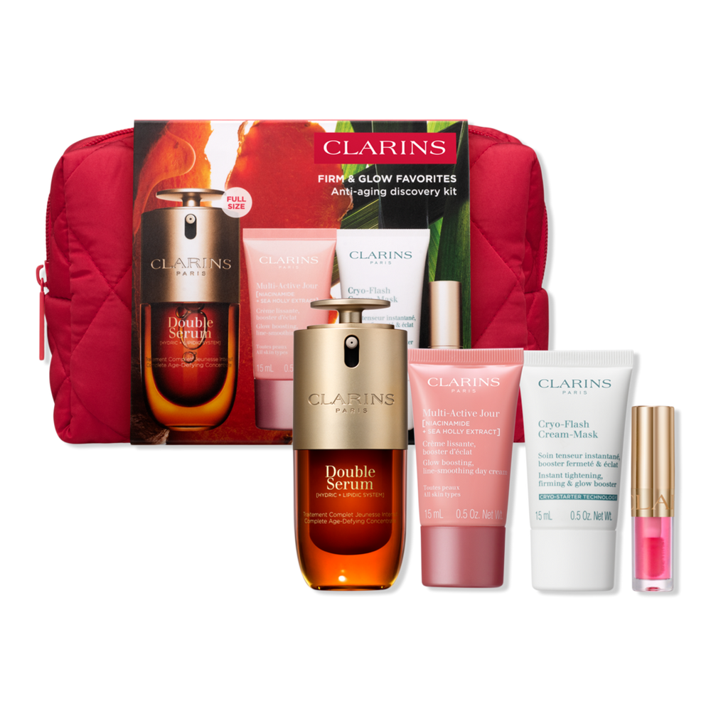 Clarins Firm & Glow Anti Aging Skincare Set