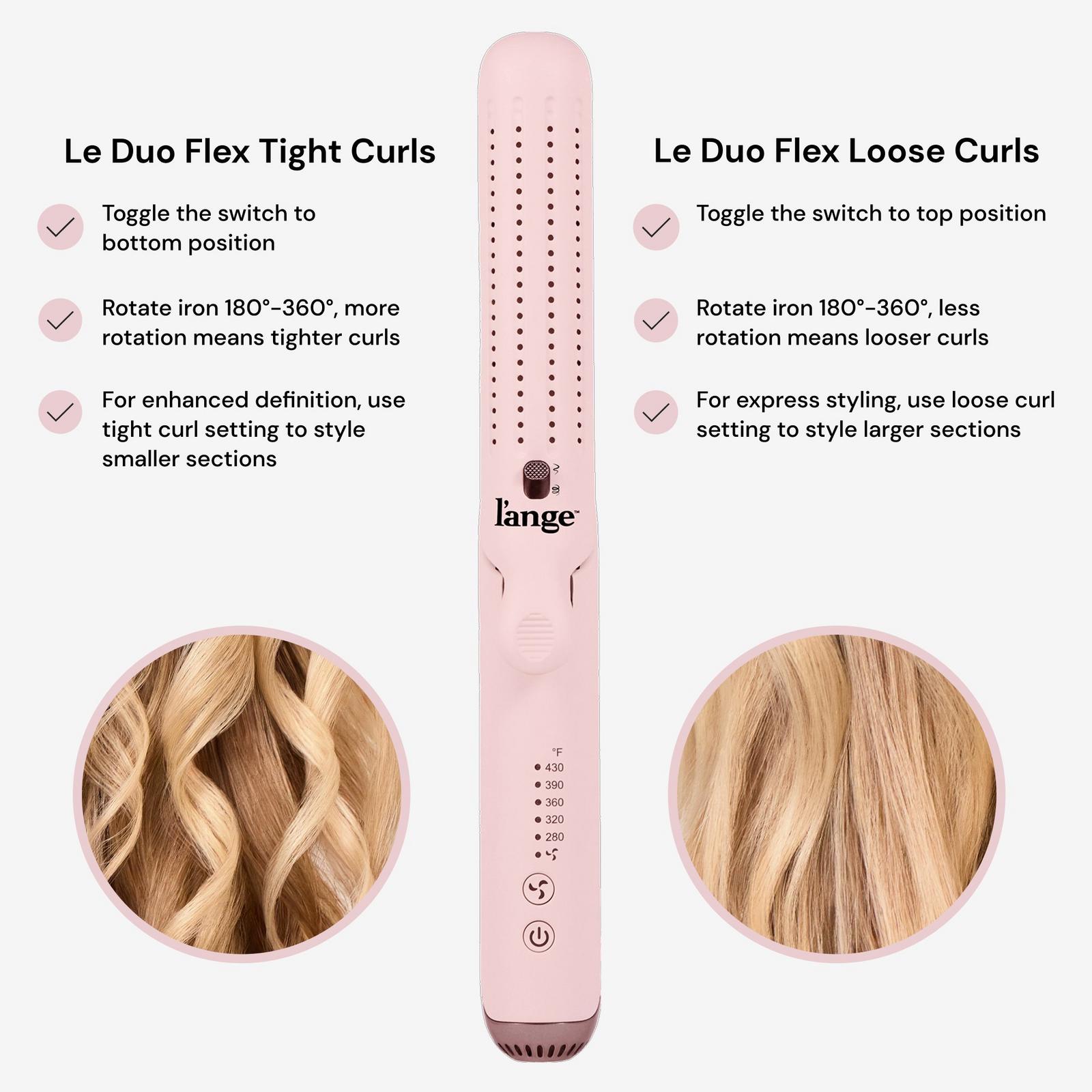 Le Duo Flex 360° Airflow Titanium Styler - Blush