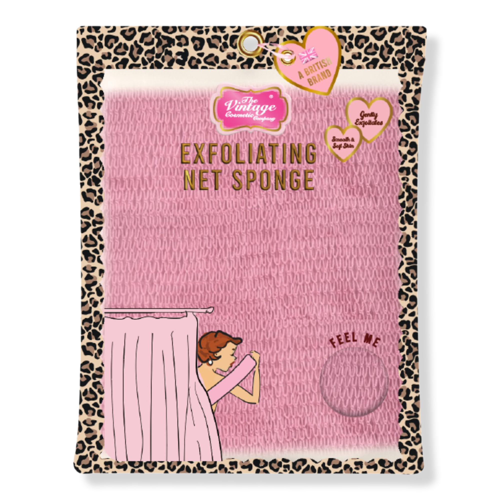 The Vintage Cosmetic Company Exfoliating Net Sponge #1