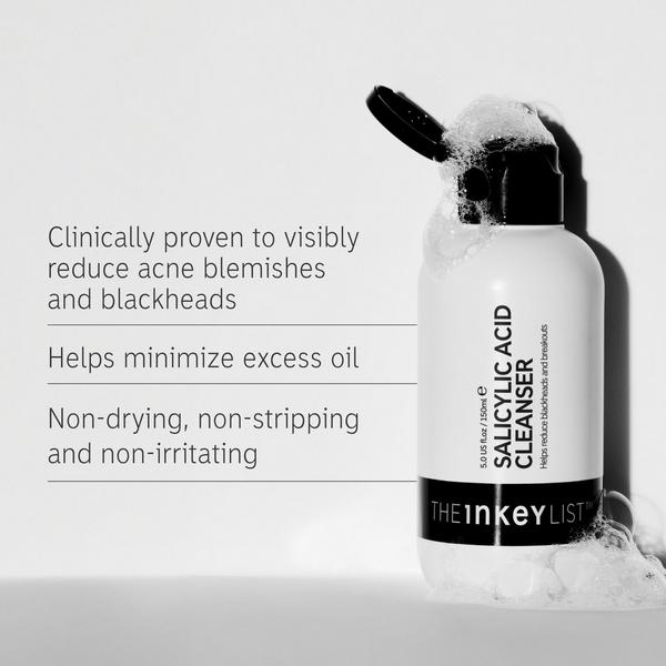 INKEY Salicylic Acid Acne + Blackhead Cleanser #3