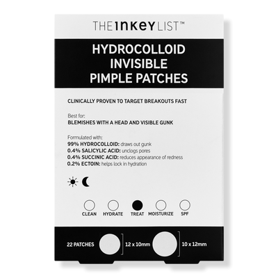 INKEY Hydrocolloid Invisible Pimple Patches + Salicylic Acid