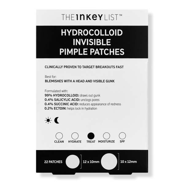 INKEY Hydrocolloid Invisible Pimple Patches + Salicylic Acid #1